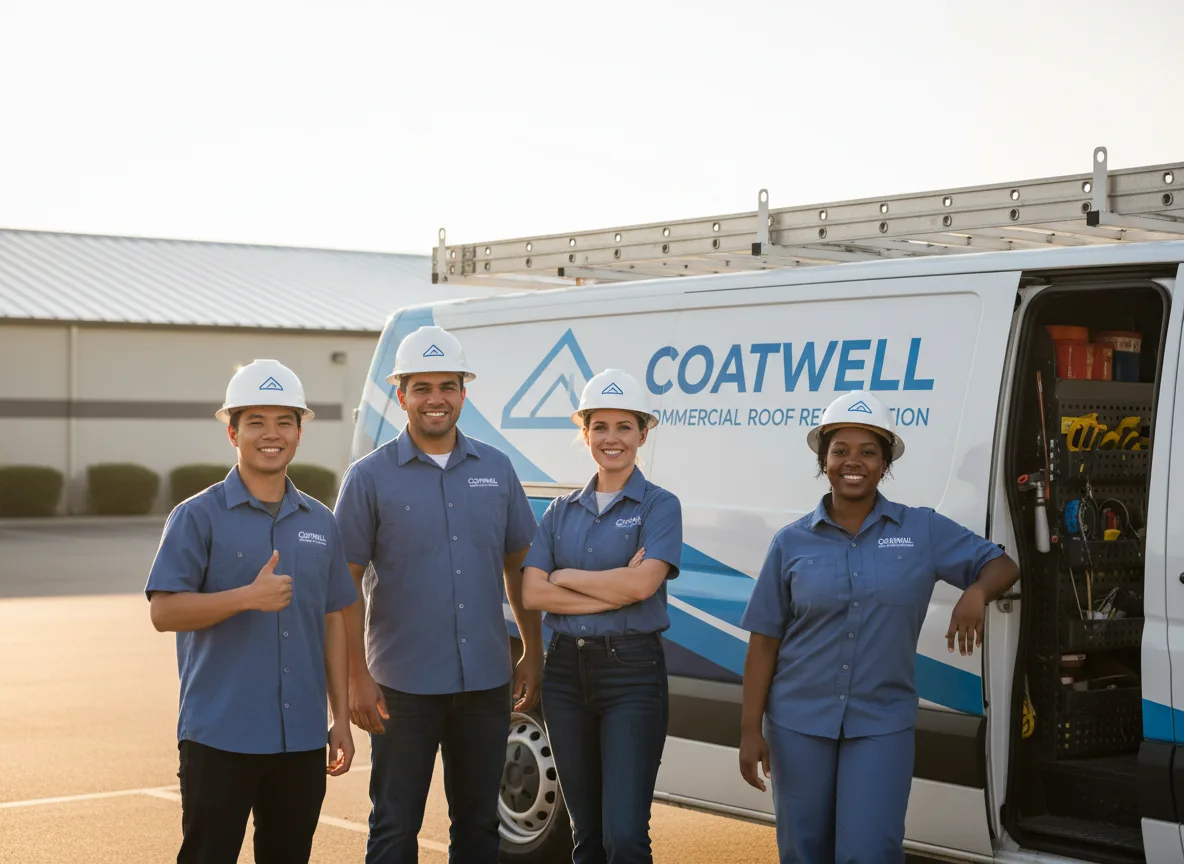 Commercial roof coating company in Delavan, WI